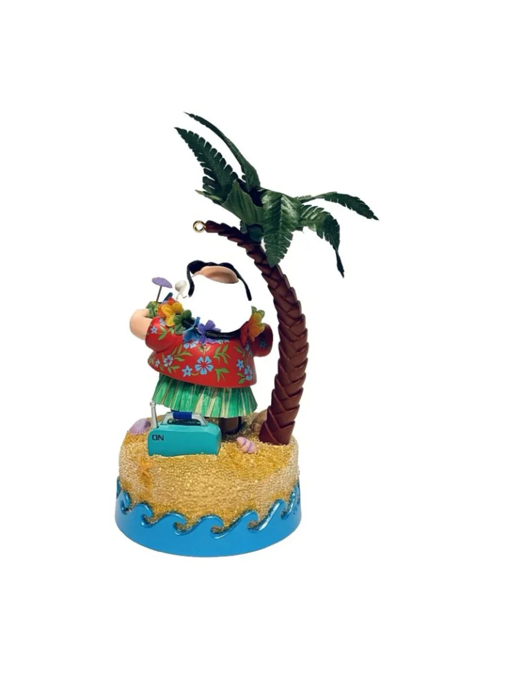 Hallmark Keepsake Ornament Santa's Hula-Day 2004 READ